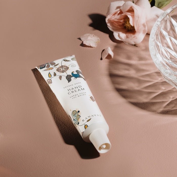 Sacred Rose Hand Cream Close Up
