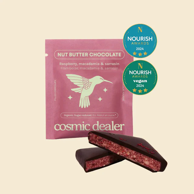 Cosmic Dealer Chakra Schokolade - Raspberry and Macadamia
