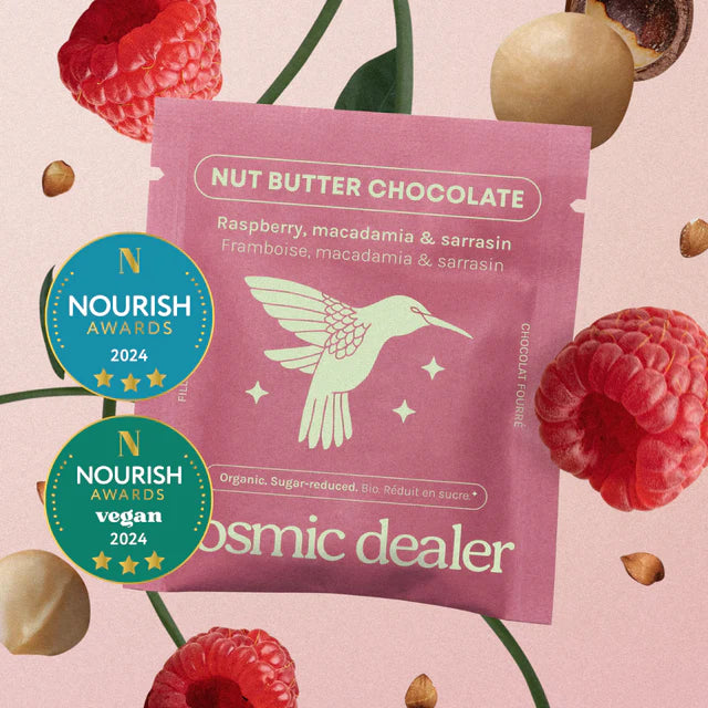 Cosmic Dealer Chakra Schokolade - Raspberry and Macadamia