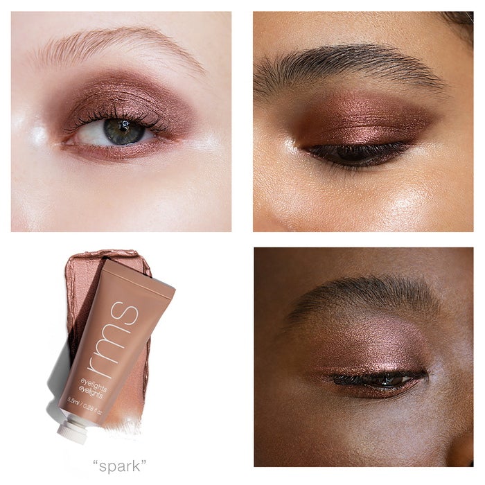 RMS Beauty Eyelights Cream Eye Shadow Spark Eye Swatches