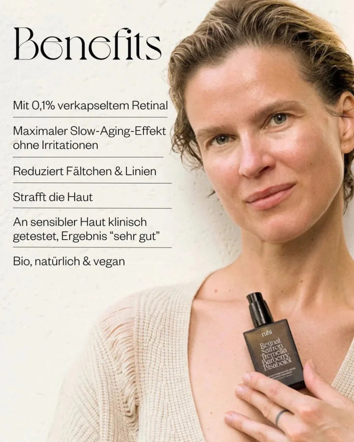 Ruhi The Adaptogen Retinal Serum - Vorteile