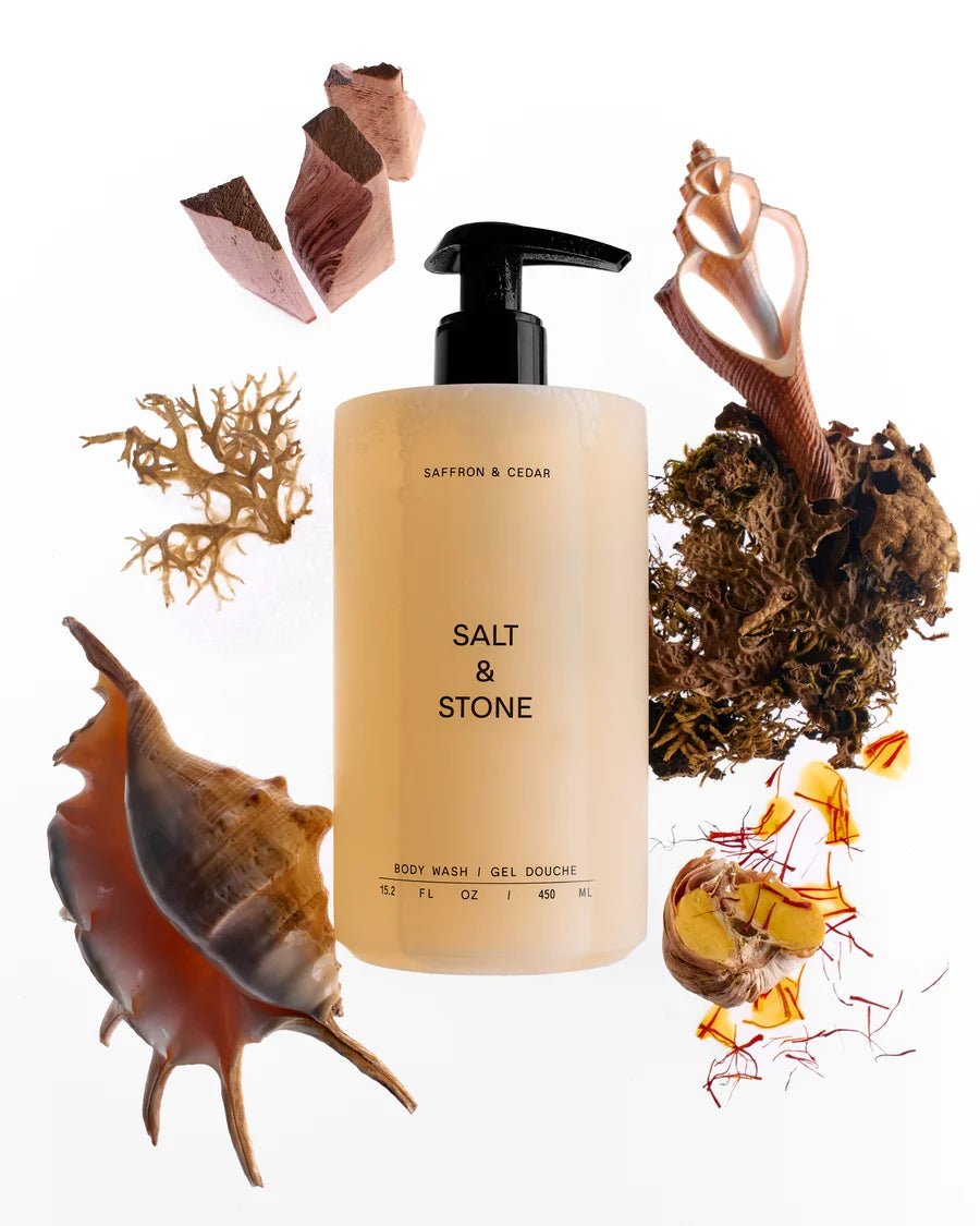 Antioxidant Body Wash Saffron & Cedar - Zutaten