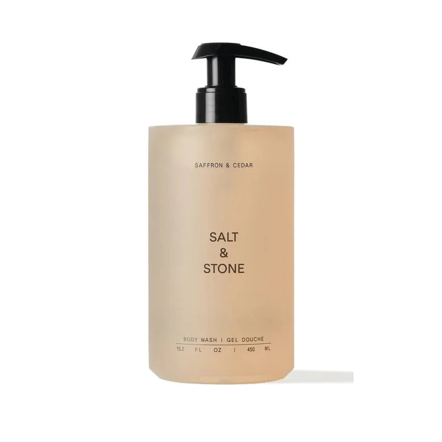 Salt & Stone Body Wash Saffron & Cedar