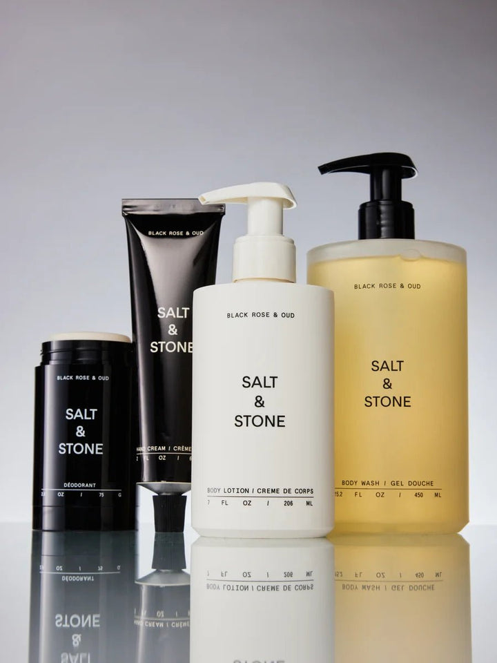 Salt & Stone Natural Deodorant Extra Strength Black Rose & Oud Collection