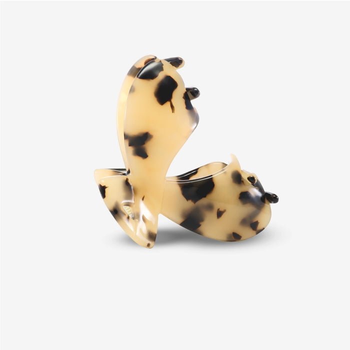 Sasstie Arc Cheetah Haarklammer - Sideview