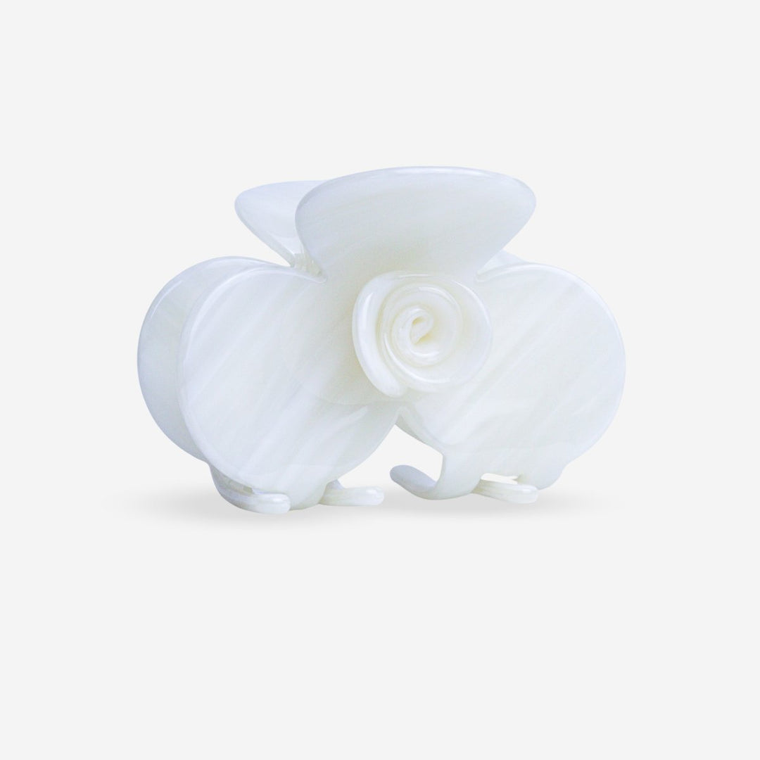 Sasstie Fiore Bianco hair clip