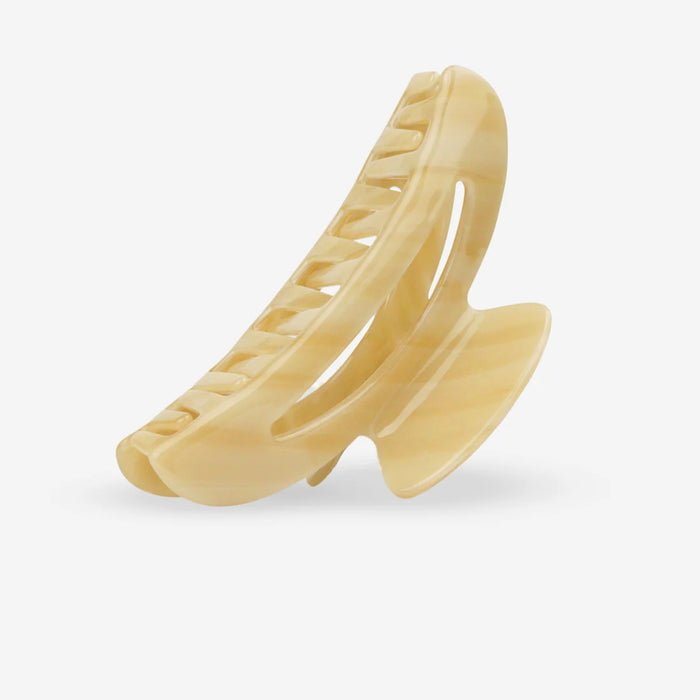 Moon Ivory hair clip side view