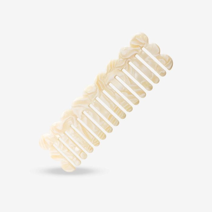 The Everyday Comb Pearl - standing