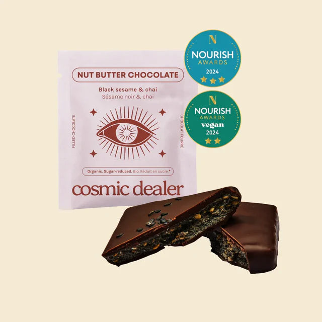 Cosmic Dealer Chakra Schokolade - Black Sesame and Chai