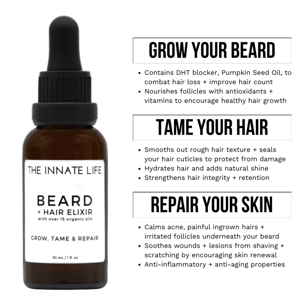 Beard + Hair Elixir 30 ml - Blanda Beauty