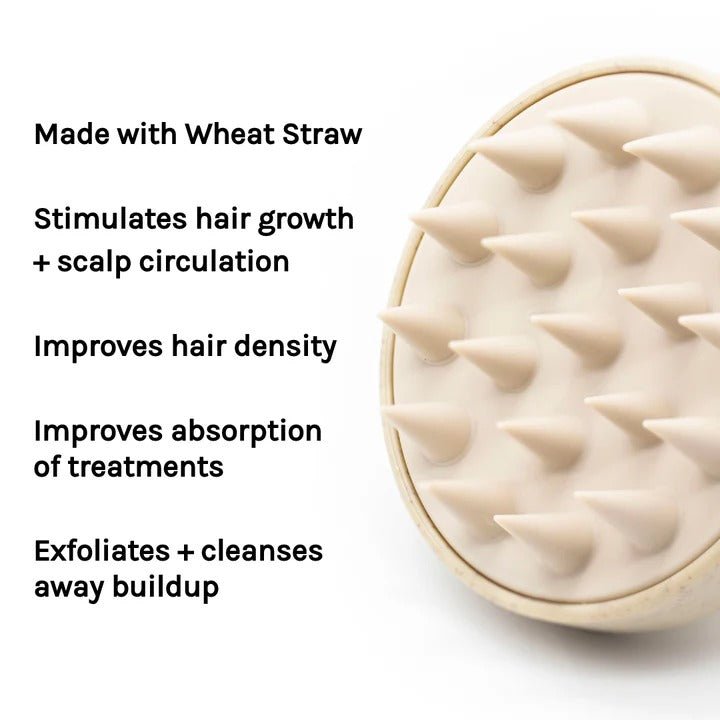 Wheat Straw Scalp Massager - Blanda Beauty
