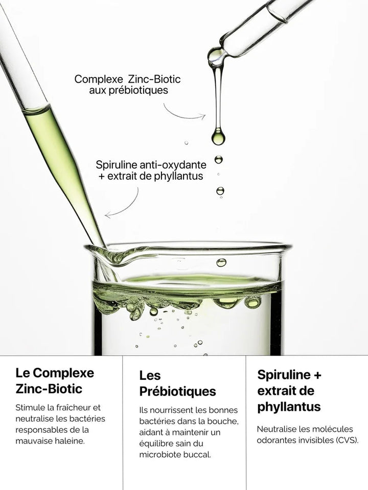 The Smilist Siero purificante intenso per la lingua - Ingredienti chiave