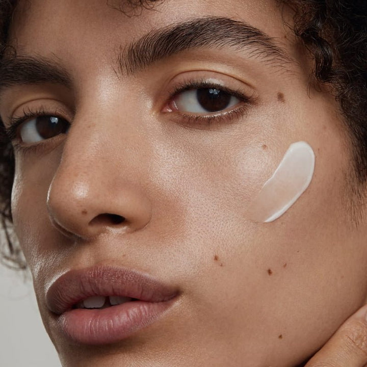 Zart Natural Firming Peptide Cream - on model
