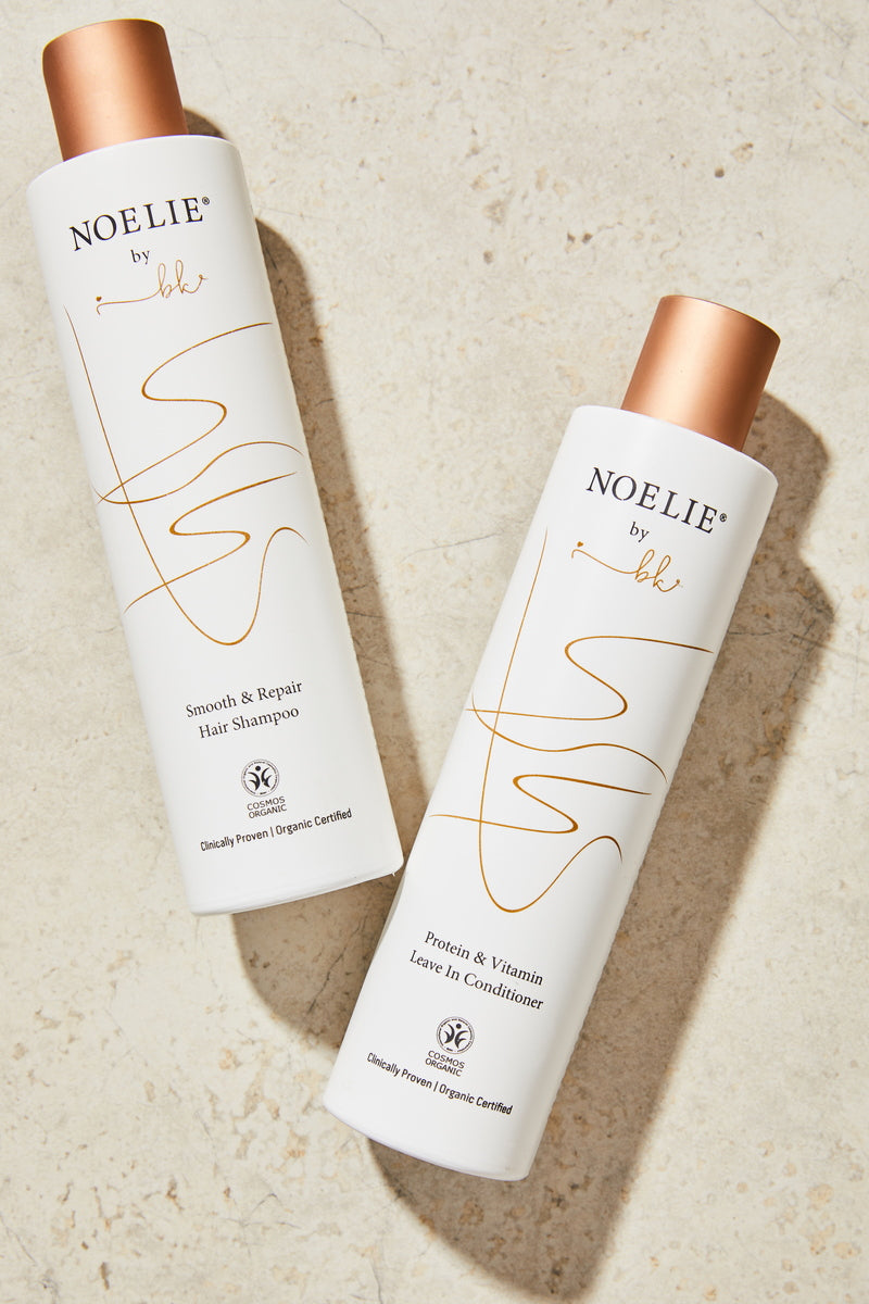 Noelie Protein & Vitamin Leave In Conditioner & Smooth and Repair Shampoo