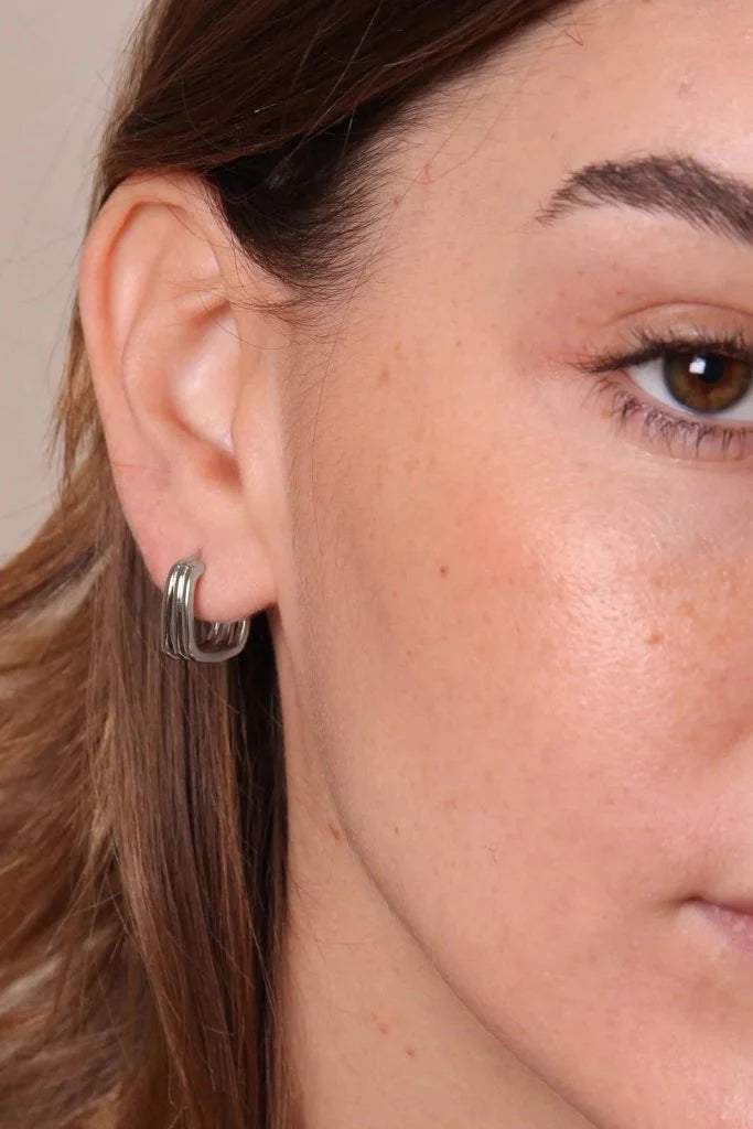 Yago Earrings Palladium