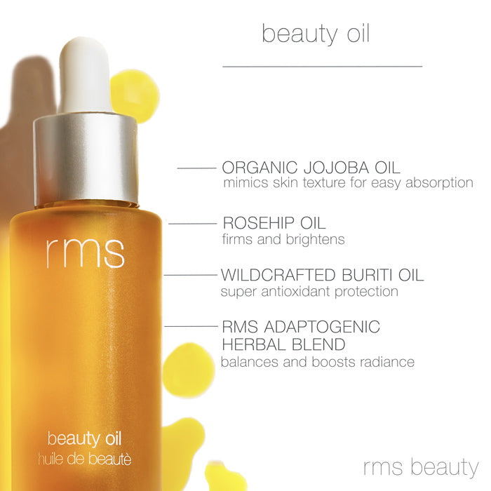RMS Beauty Skin Beauty Duo - Ingrédients Huile de Beauté