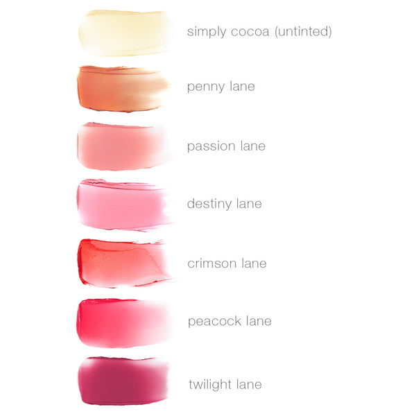 RMS Beauty Tinted Daily Lip Balm Penny Lane - All swatches