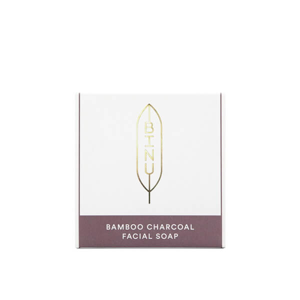 Binu Bamboo Charcoal Facial Soap 100g