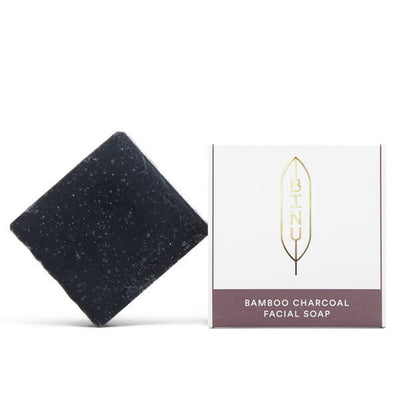 Binu Bamboo Charcoal Facial Soap 100 g