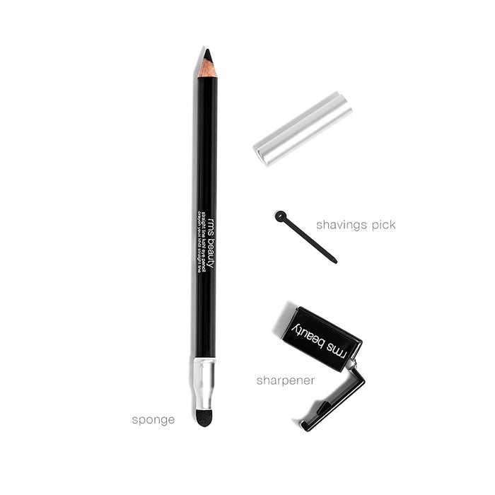 RMS Beauty Straight Line Kohl Eye Pencil with Sharpener