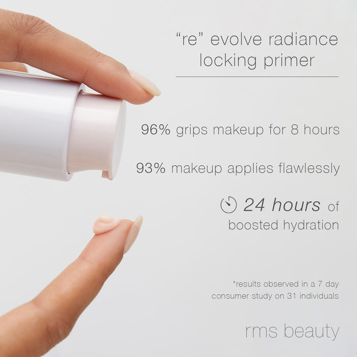 RMS Beauty Prebase fijadora Re Evolve Radiance: beneficios