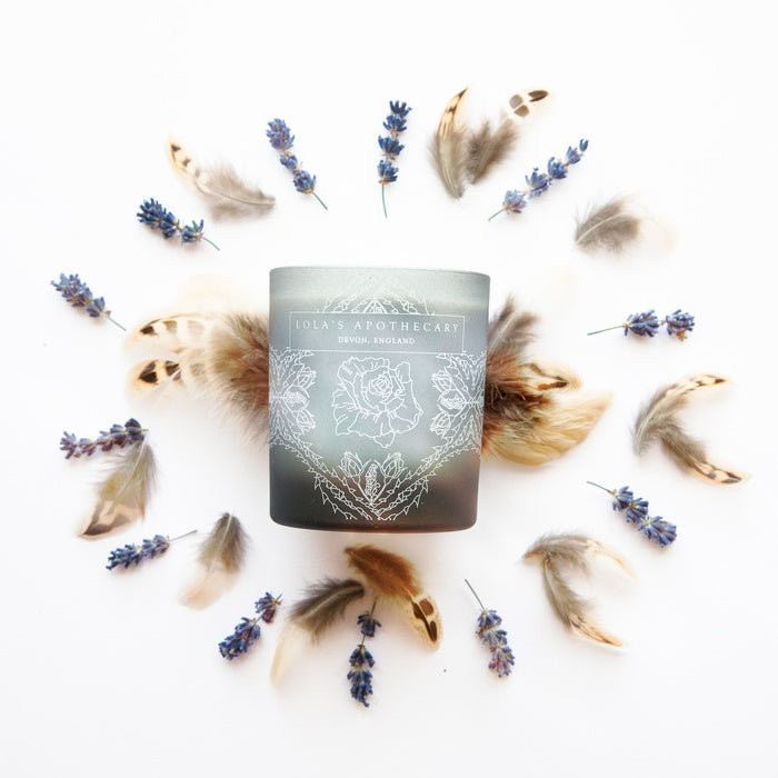Lola's Apothecary Sweet Lullaby Naturally Fragrant Candle Mood Image