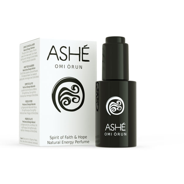 Ashé Omi Òrun - Natural Energy Perfume - with packaging