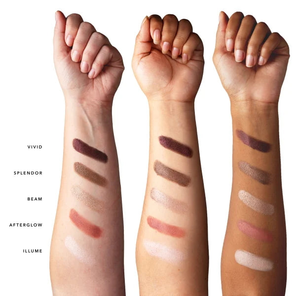 Fruit Pigmented Berry Naked Palette 14g - Arm Swatches