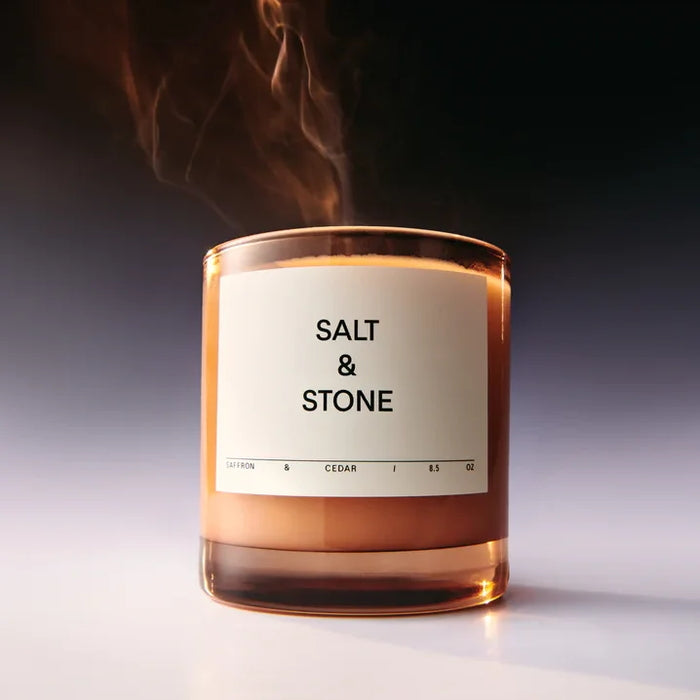 Salt & Stone Bougie - Fumée d'humeur