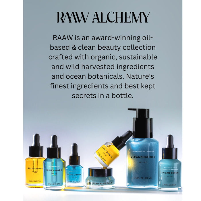 RAAW Alchemy Balsamo Blu Calmante - Chi è Raaw Alchemy