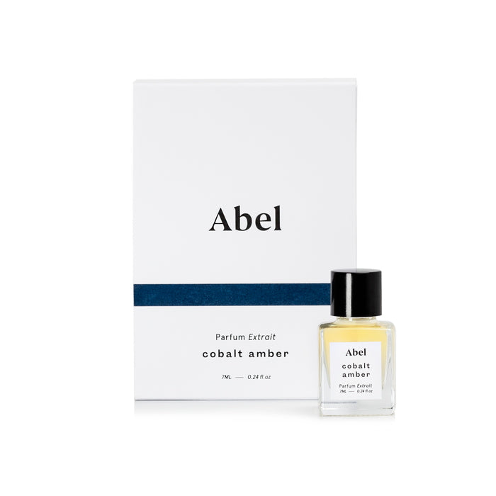 Abel Cobalt Amber Perfume Extrait with Packaging