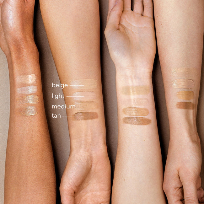 Hyaluronic Anti-Pollution CC Cream LSF 15 Arm Swatches