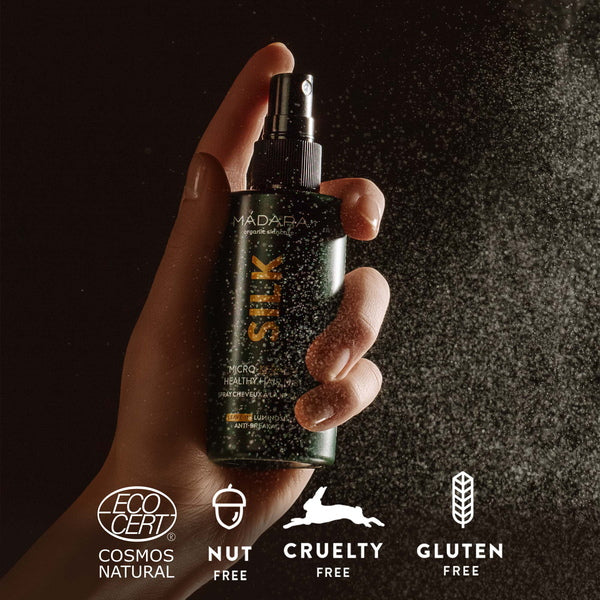Spray per capelli sani con micro-cheratina di seta 90 ml - immagine dell'atmosfera