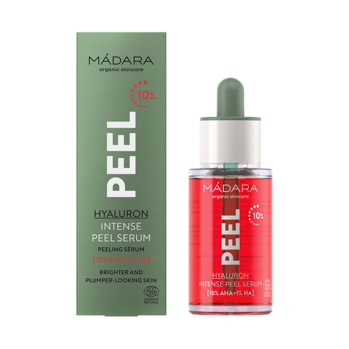Mádara PEEL Hyaluron Intense Peel Serum - with packaging