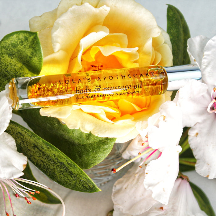 Lola's Apothecary Monsoon Paradise Perfume Oil Deluxe Roll-On - mood on roses