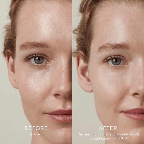 Kjaer Weis The Beautiful Primer before and after