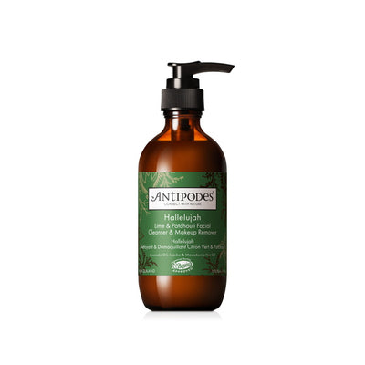 Antipodes Hallelujah Lime & Patchouli Facial Cleanser & Makeup Remover