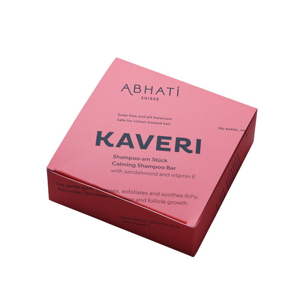 Abhati Suisse Barra de champú calmante Kaveri | champú sólido