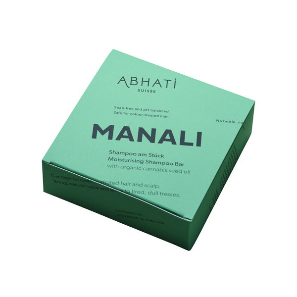 Abhati Suisse Manali Moisturizing Shampoo Bar | Festes Shampoo Verpackung