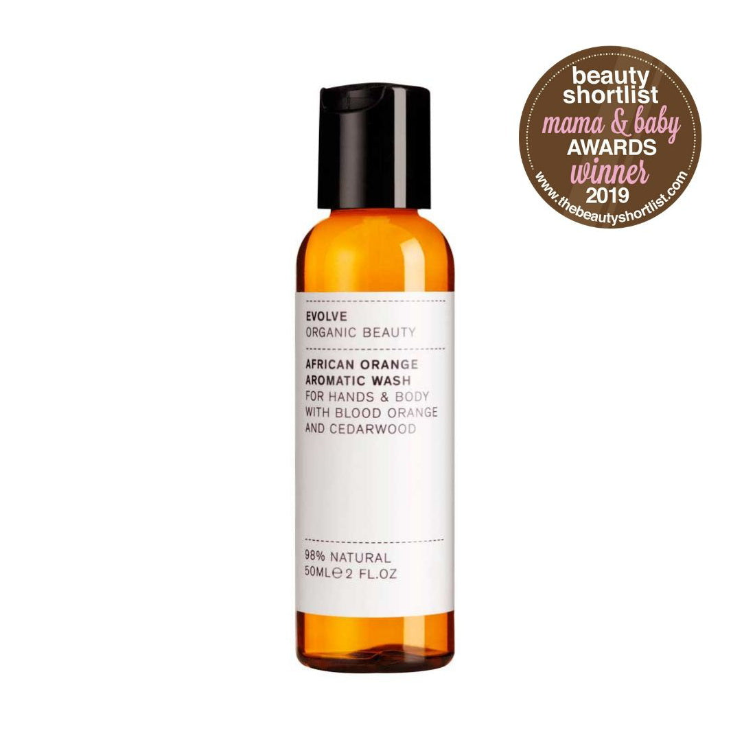 Evolve Beauty Citrus Blend Aromatic Wash Gel 60 ml - Award