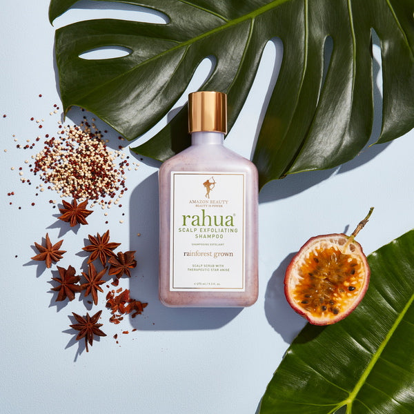 Rahua Scalp Exfoliating Shampoo mood with star anis and passionfruit
