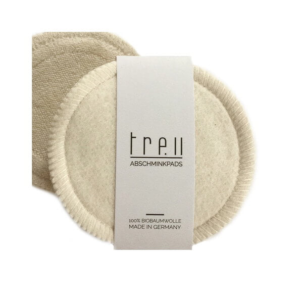Treu Make-up removal pads Sweat & Terry Ecru 10 pcs