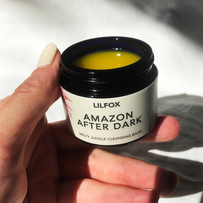 Amazon After Dark Melty Jungle Cleansing Balm - mood in hand