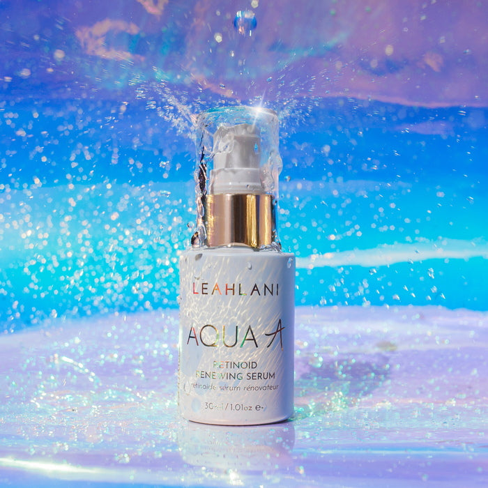 Leahlani Aqua A Retinoid Renewing Serum Mood with Water
