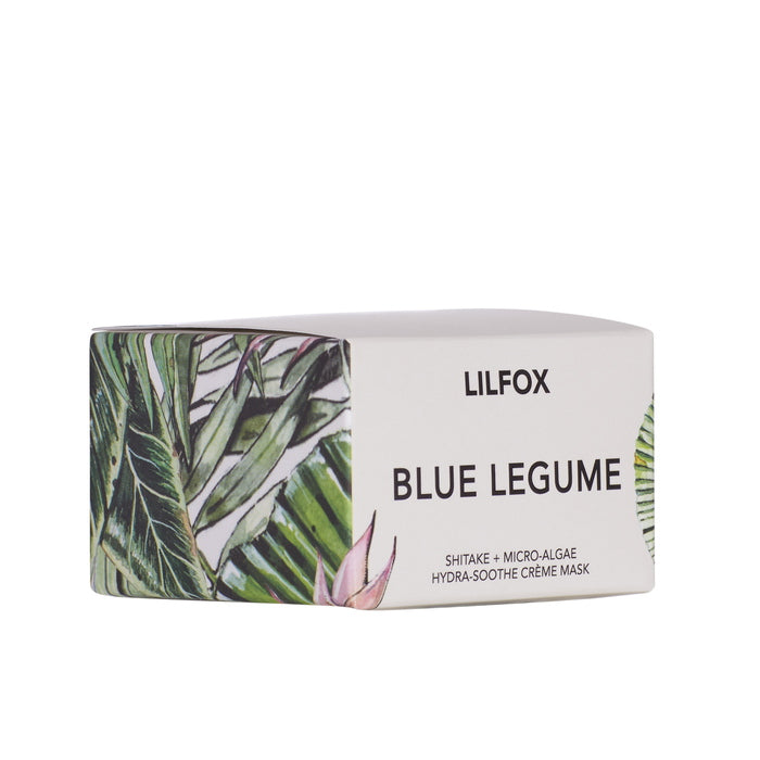 Maschera idratante lenitiva Lilfox Blue Legume - Confezione
