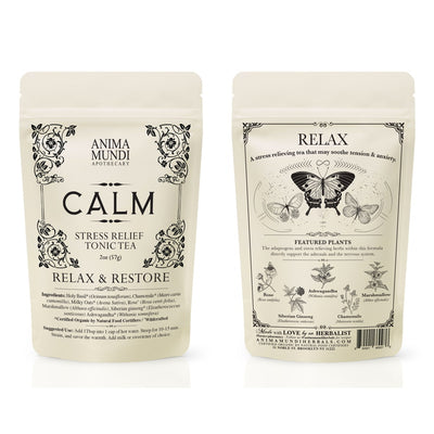 CALM: Stress Relief Tonic Tea