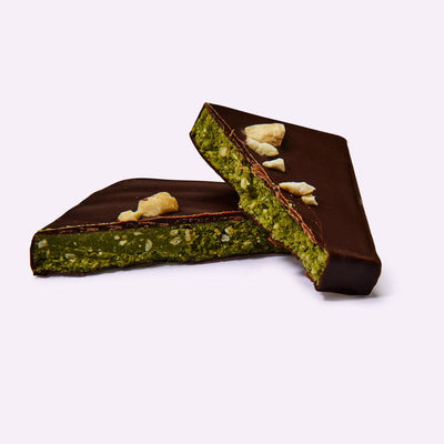 Cosmic Dealer Box of 10 Chakra Chocolates - texture cashew