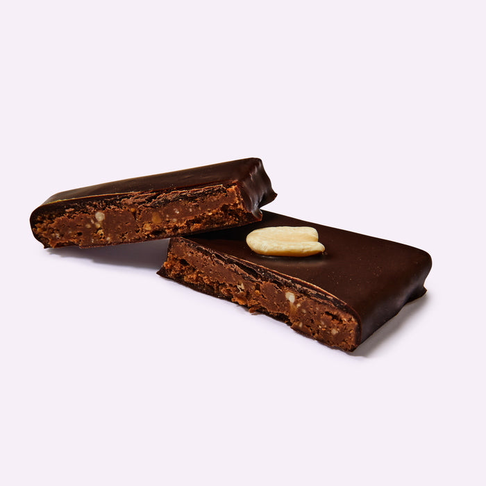 Cosmic Dealer Boite de 10 Chocolats Chakra - texture cacahuète