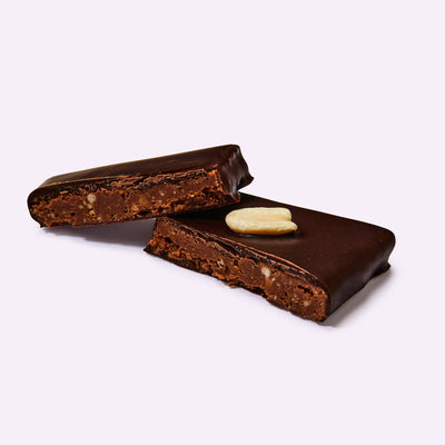 Cosmic Dealer Box of 10 Chakra Chocolates - texture peanut