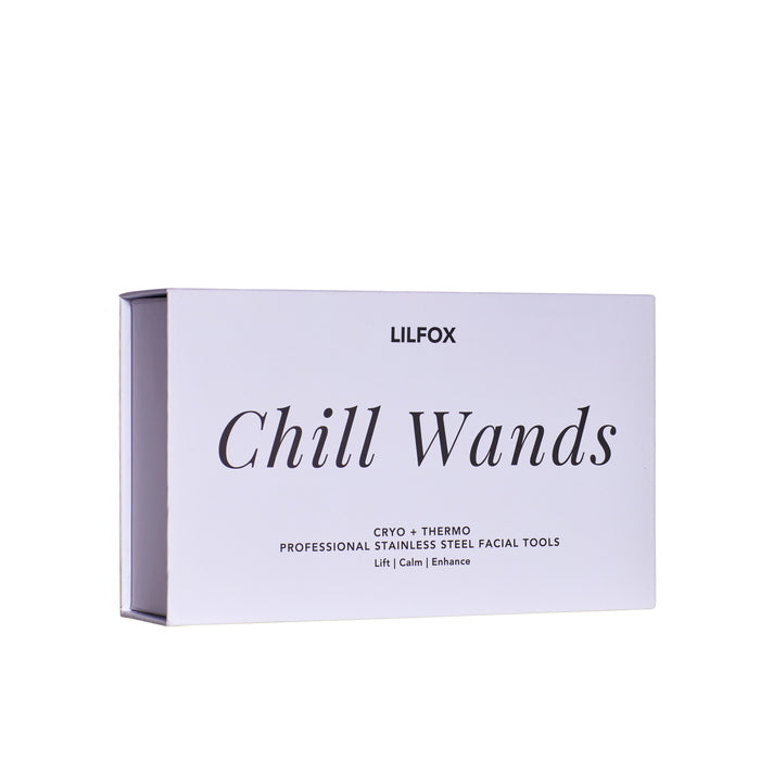 Lilfox Chill Wands Cryo + Thermo Facial Tools - box